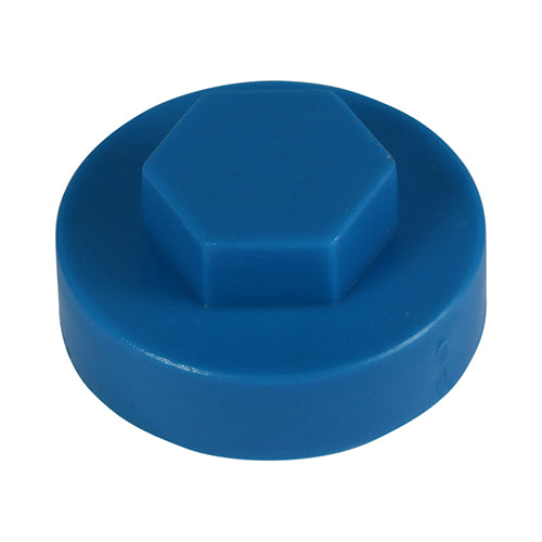 Hex Head Cover Caps - Solent Blue