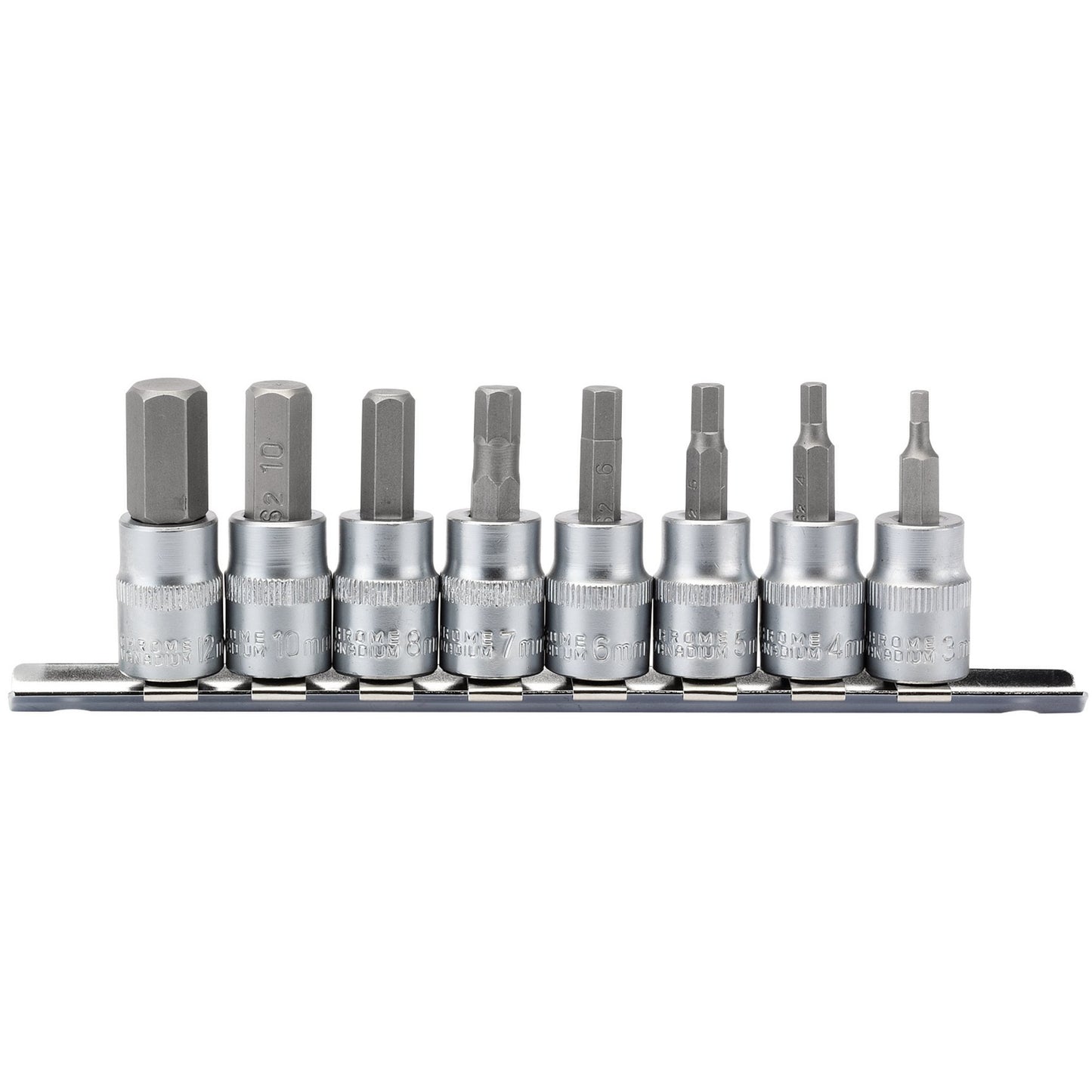 8PC 48MM HEX SOCKET BIT-3/8"SD