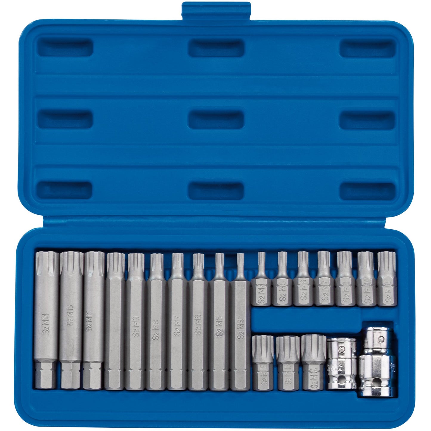RIBE BIT SET 22PCS 3/8" 1/2"