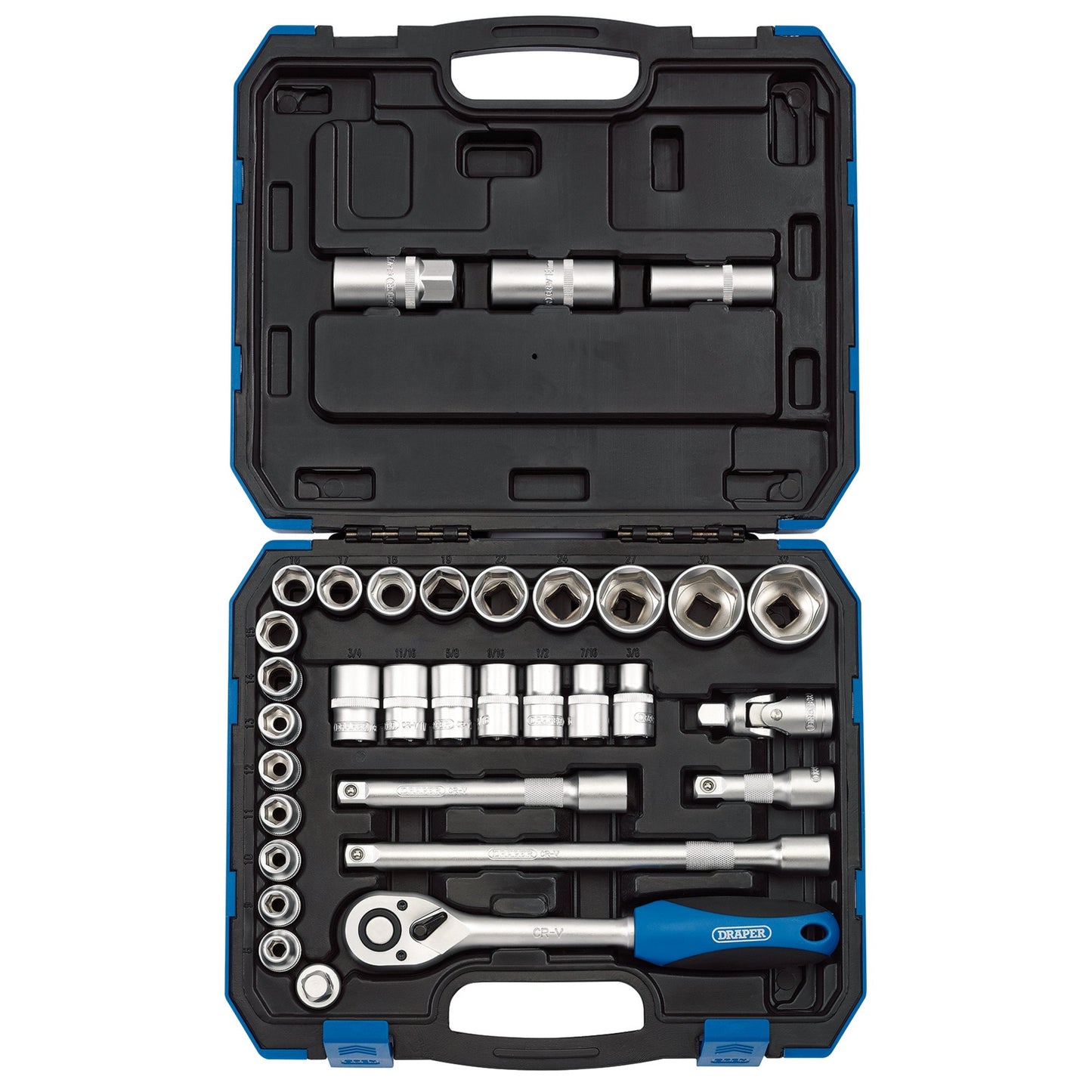 DRAPER 1/2" SOCKET SET 33PC