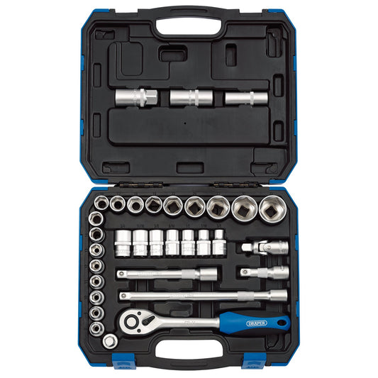 DRAPER 1/2" SOCKET SET 33PC