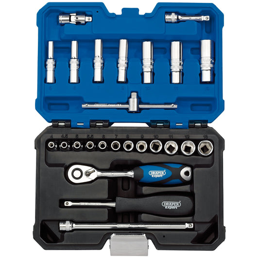 1/4" SQ.DR 25PC SOCKET SET