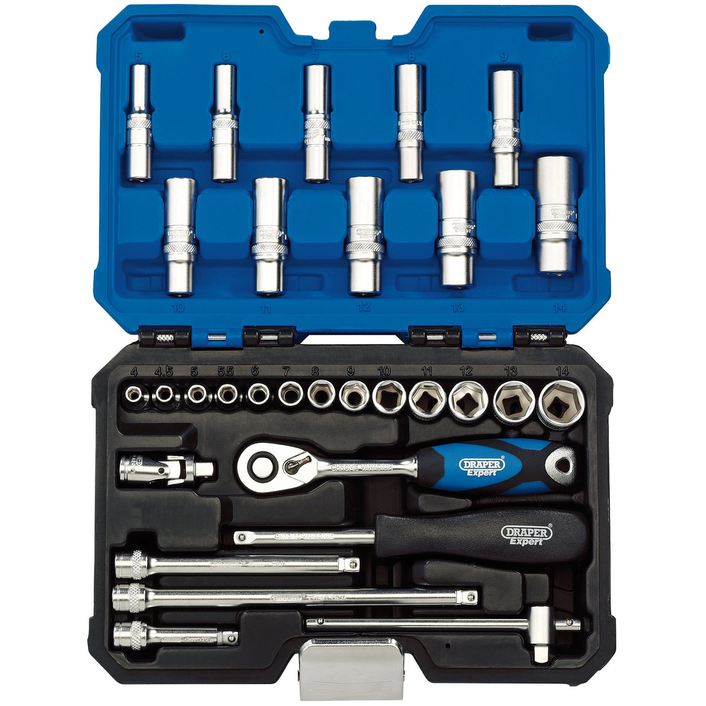 1/4" SQ.DR 30PC SOCKET SET