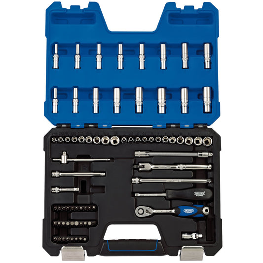 1/4" SQ.DR 75PC SOCKET SET