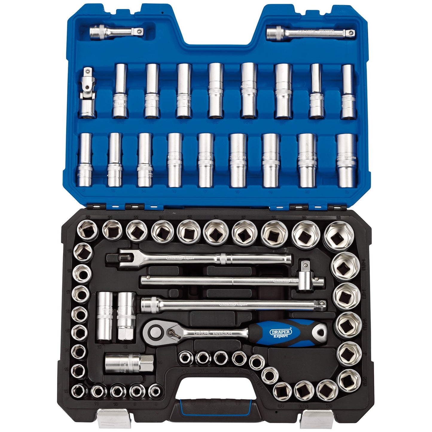 1/2" SQ.DR 63PC SOCKET SET