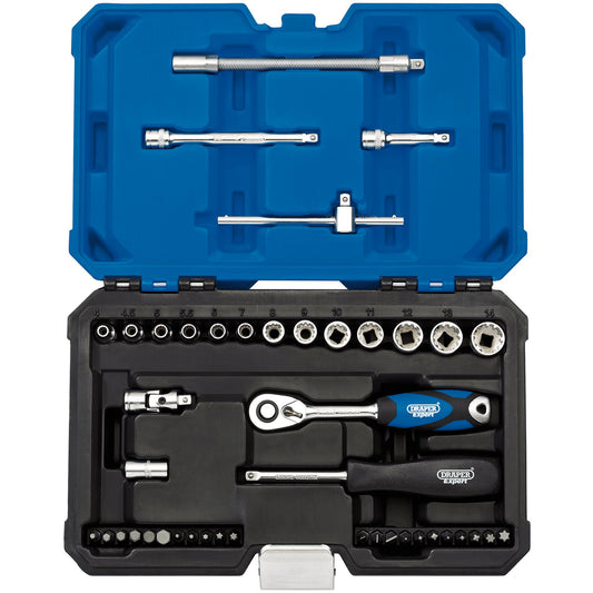 1/4" MULTI-DR SOCKET SET 43PCE