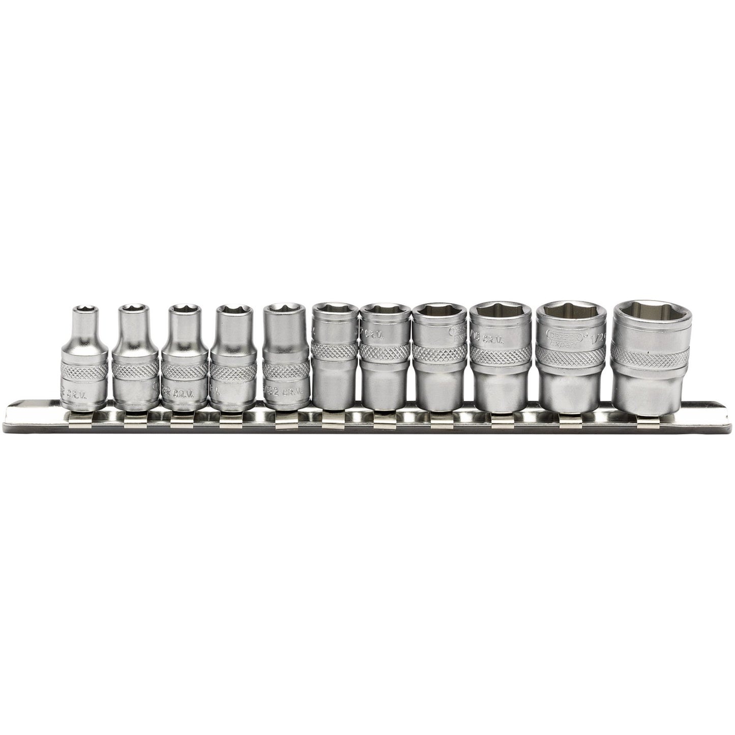 1/4" 11PC IMPERIAL SOCKET RAIL