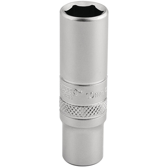 10MM 6PT DEEP SOCKET 1/4 DR-PK