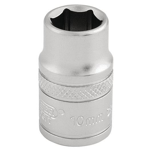 10MM 6PT SOCKET 3/8 DR-PCKD