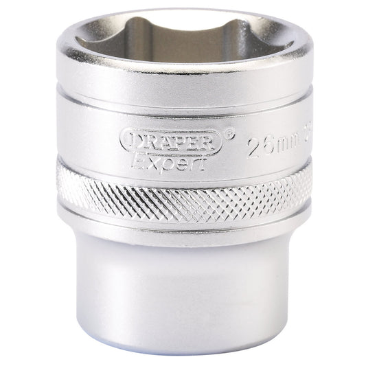 26MM 6PT SOCKET 1/2 DR-PCKD