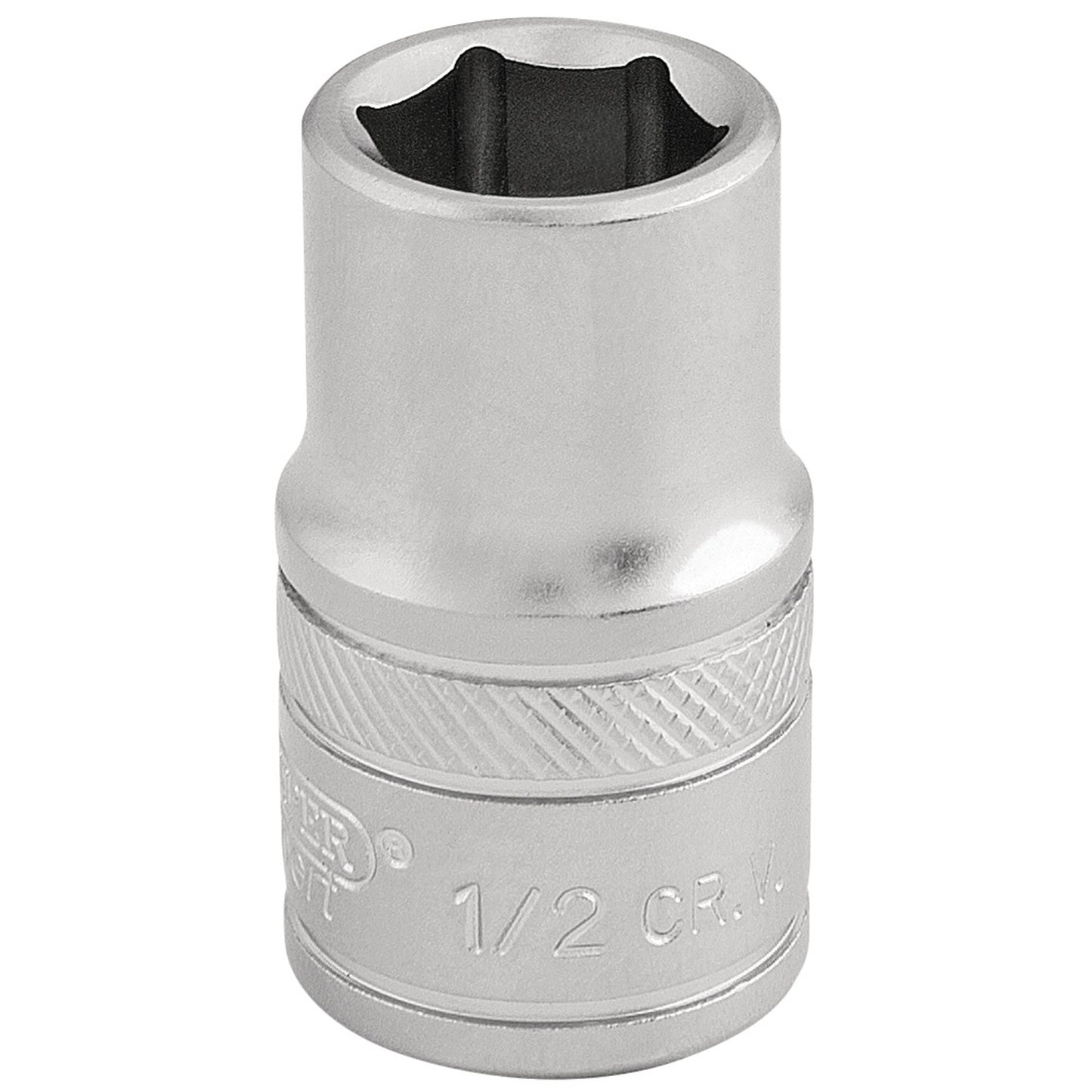 1/2" 6PT SOCKET 1/2 DR-PCKD