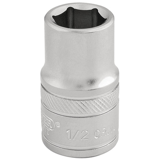 1/2" 6PT SOCKET 1/2 DR-PCKD