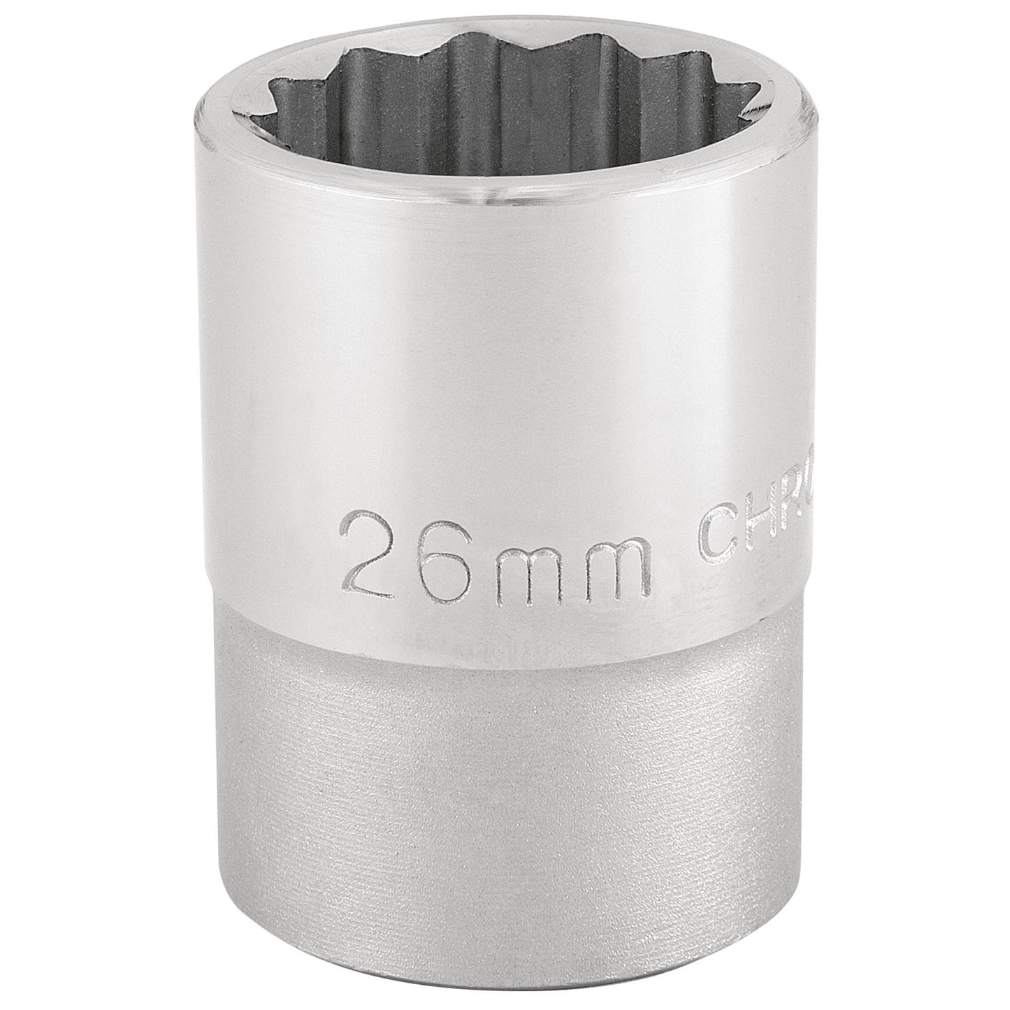 26MM 12PT SOCKET 3/4DR BULK
