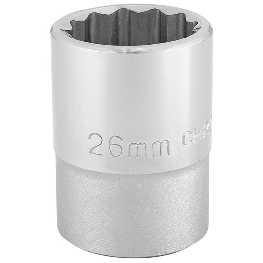 26MM 12PT SOCKET 3/4DR BULK
