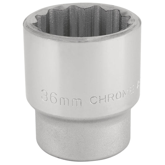 36MM 12PT SOCKET 3/4DR BULK
