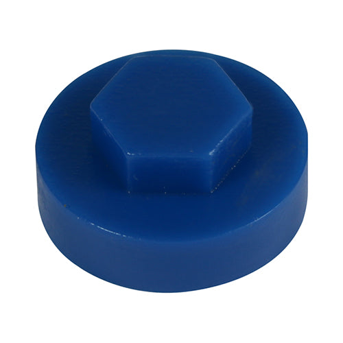 Hex Head Cover Caps - Gentian Blue