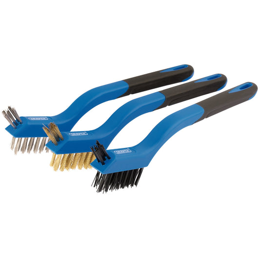 3PC MINI WIRE BRUSH SET S/G