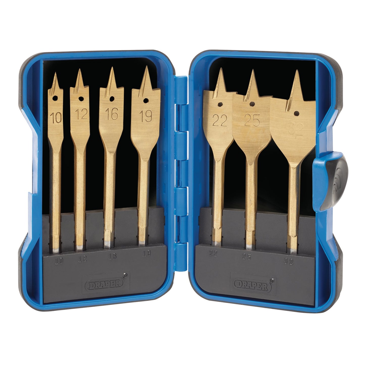 7PC FLAT WOOD DRILL BIT SET