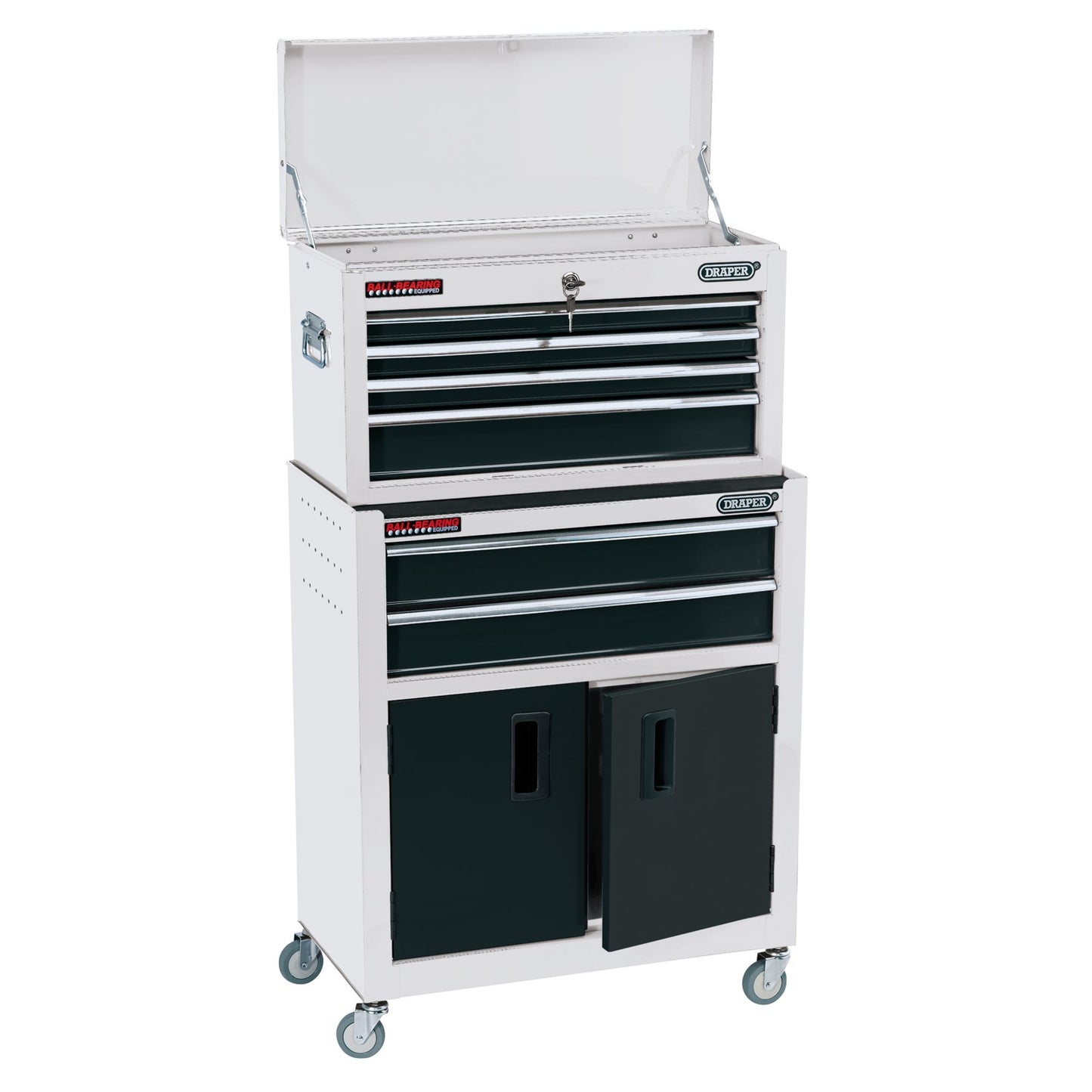 COMBI ROLLER CAB & CHEST WHITE