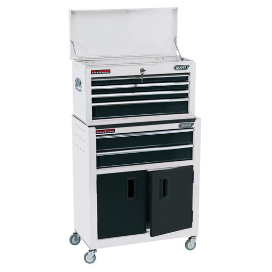 COMBI ROLLER CAB & CHEST WHITE