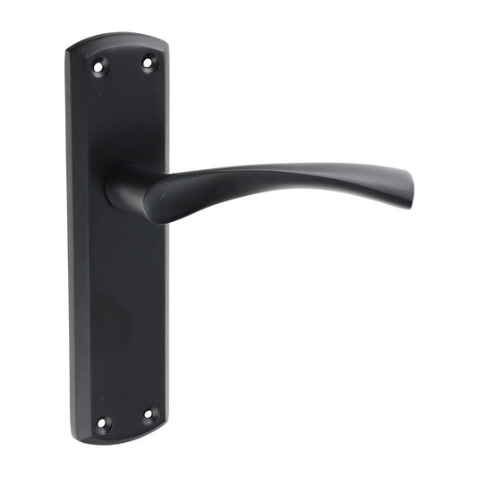 Zeta Latch Handles  - Matt Black