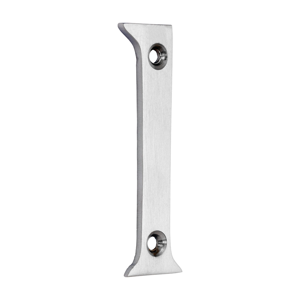 Door Numeral 1 - Satin Chrome
