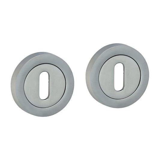 Standard Profile Escutcheon - Satin Chrome