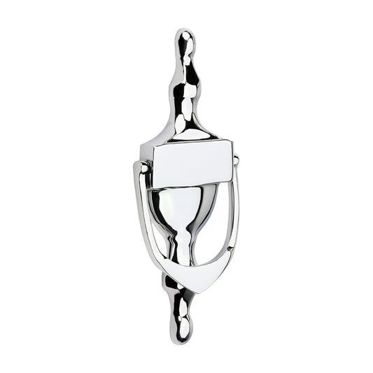 Urn Pattern Door Knocker - Polished Chrome