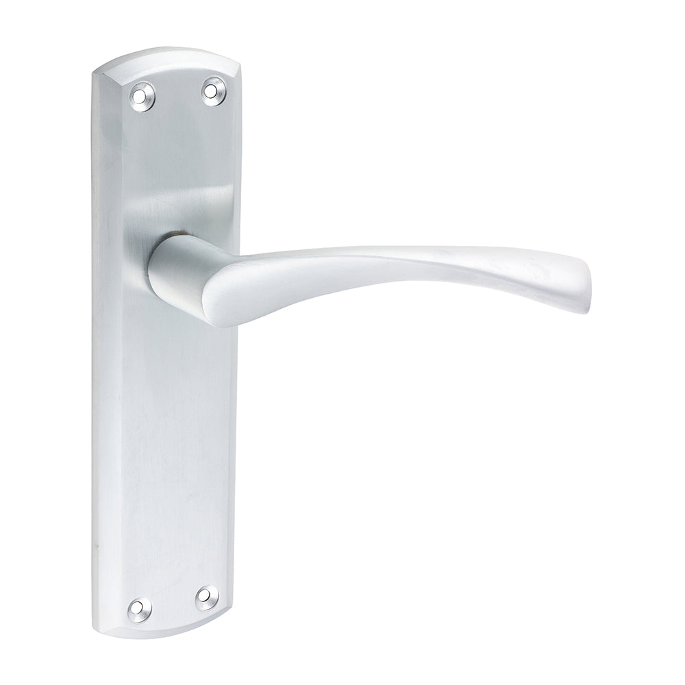 Zeta Latch Handles  - Satin Chrome