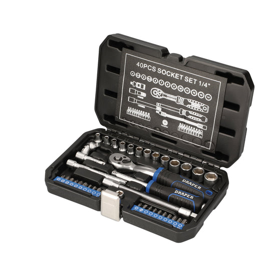 1/4" SQ.DR 40PC SOCKET SET