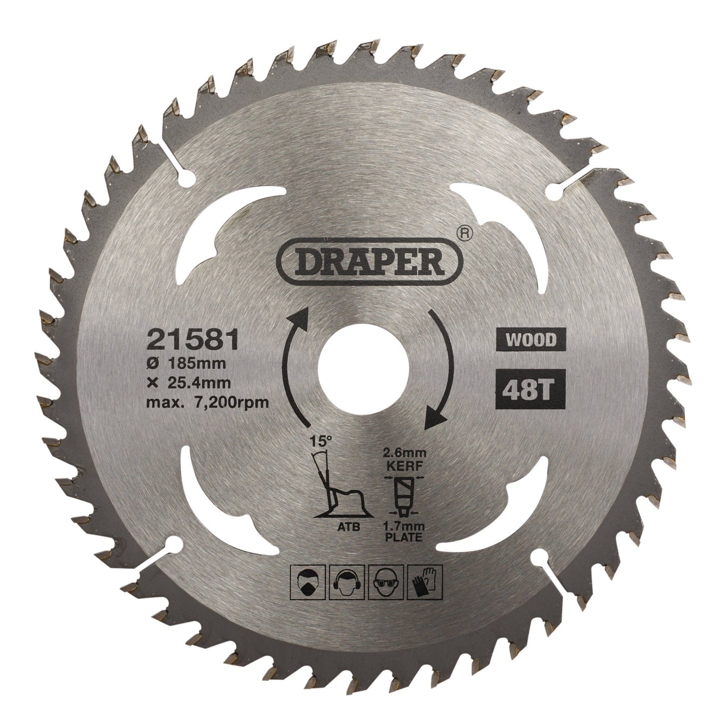 TCT SAW BLADE 185MM 48T WOOD