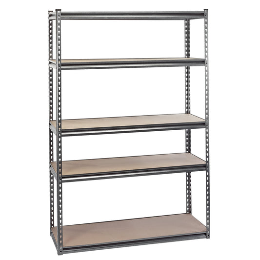 5SHELF METAL UNIT 122X45X183CM