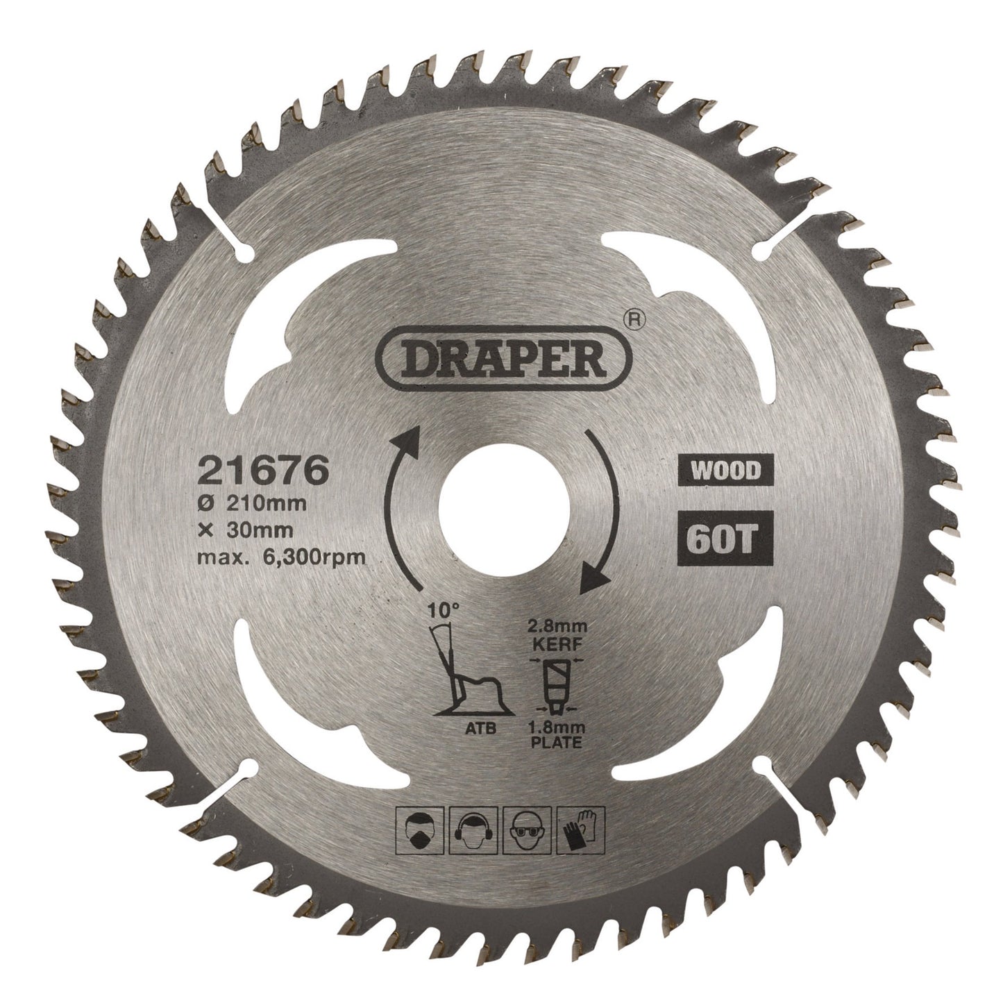 TCT SAW BLADE 210MM 60T WOOD