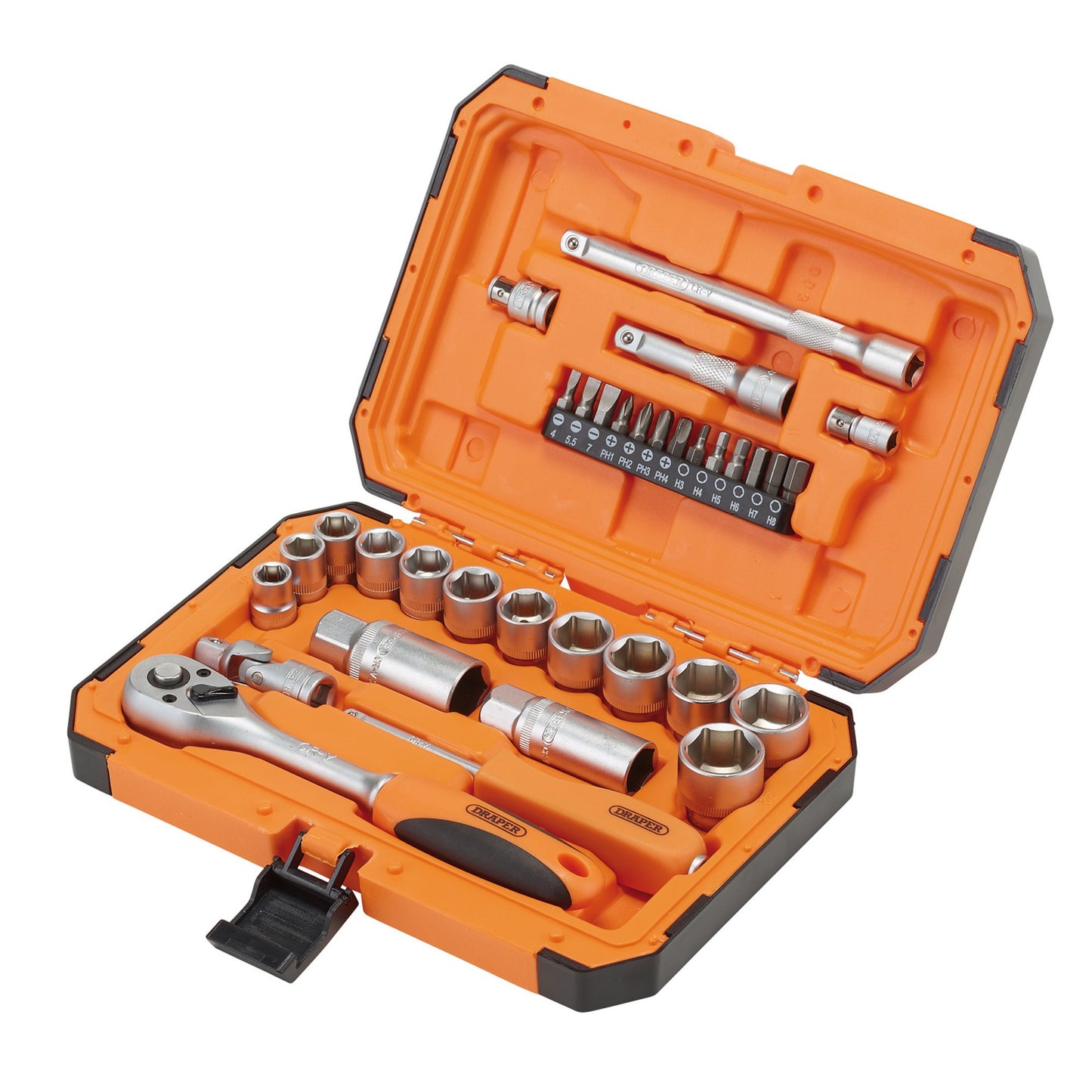 1/4"&3/8" SOCKET SET 34PC