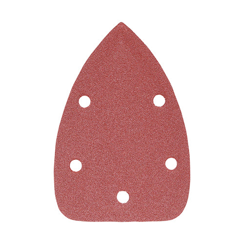 Detail Sanding Pads - 120 Grit - Red