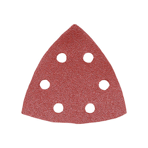 Delta Sanding Pads - 80 Grit - Red