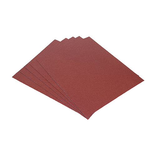 Sanding Sheets - Mixed - Red