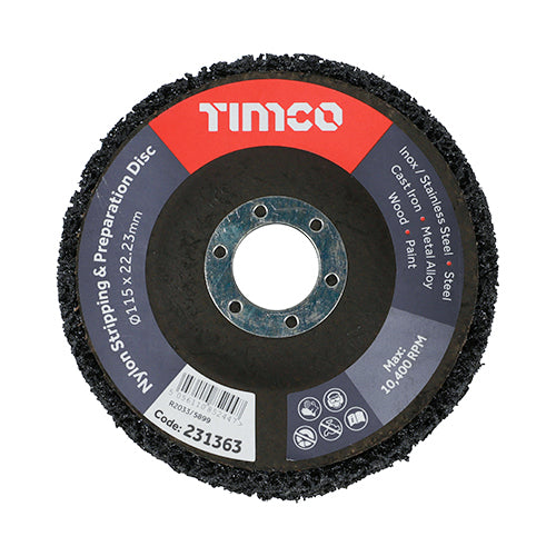 Set of Nylon Stripping & Preparation Discs