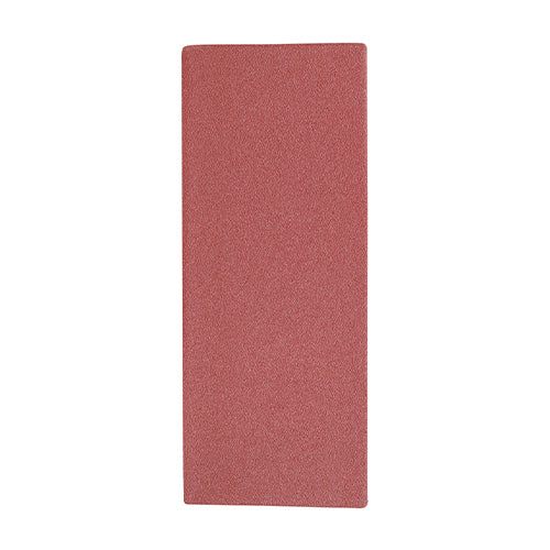 1/3 Sanding Sheets - 120 Grit - Red - Unpunched