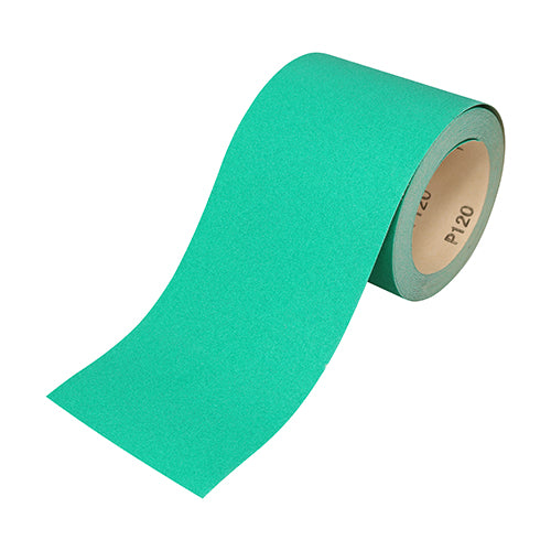 Sandpaper Roll - 120 Grit - Green
