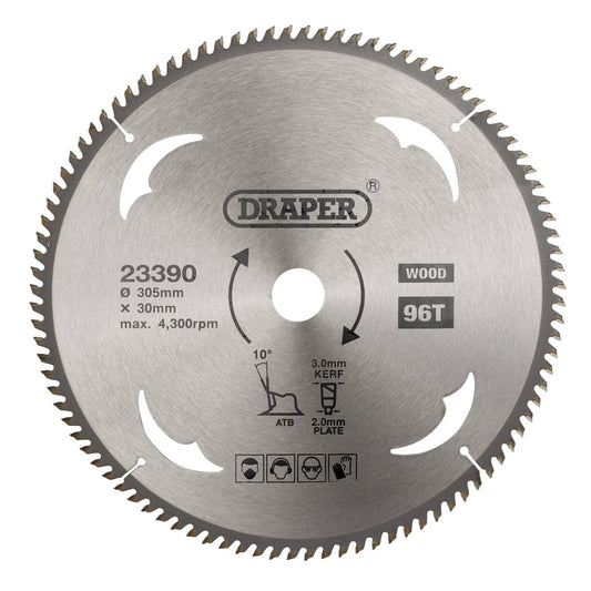 TCT SAW BLADE 305MM 96T WOOD