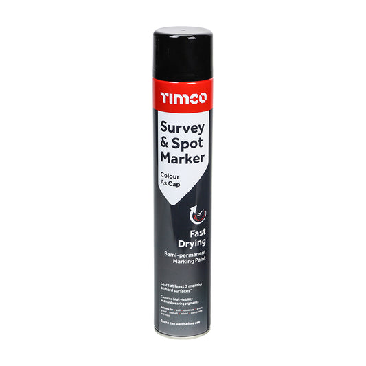 Survey & Spot Marker - Black