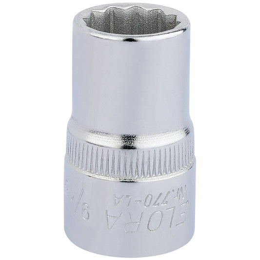 9/16"AF BI-HEX SOCKET 1/2"DR