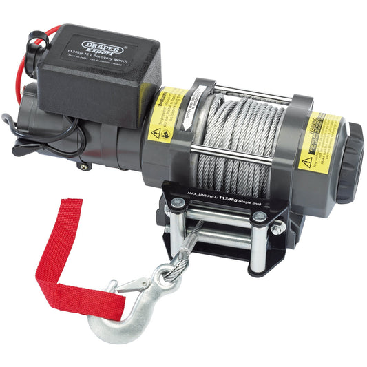 12V RECOVERY WINCH 1134KGS