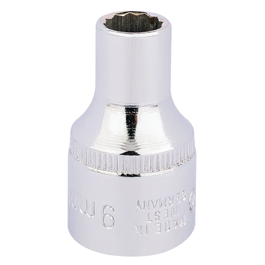 9MM BI-HEX SOCKET 1/2"DR