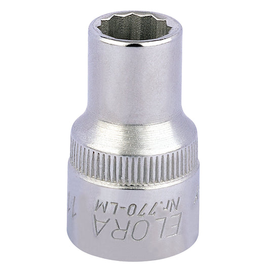 11MM BI-HEX SOCKET 1/2"DR