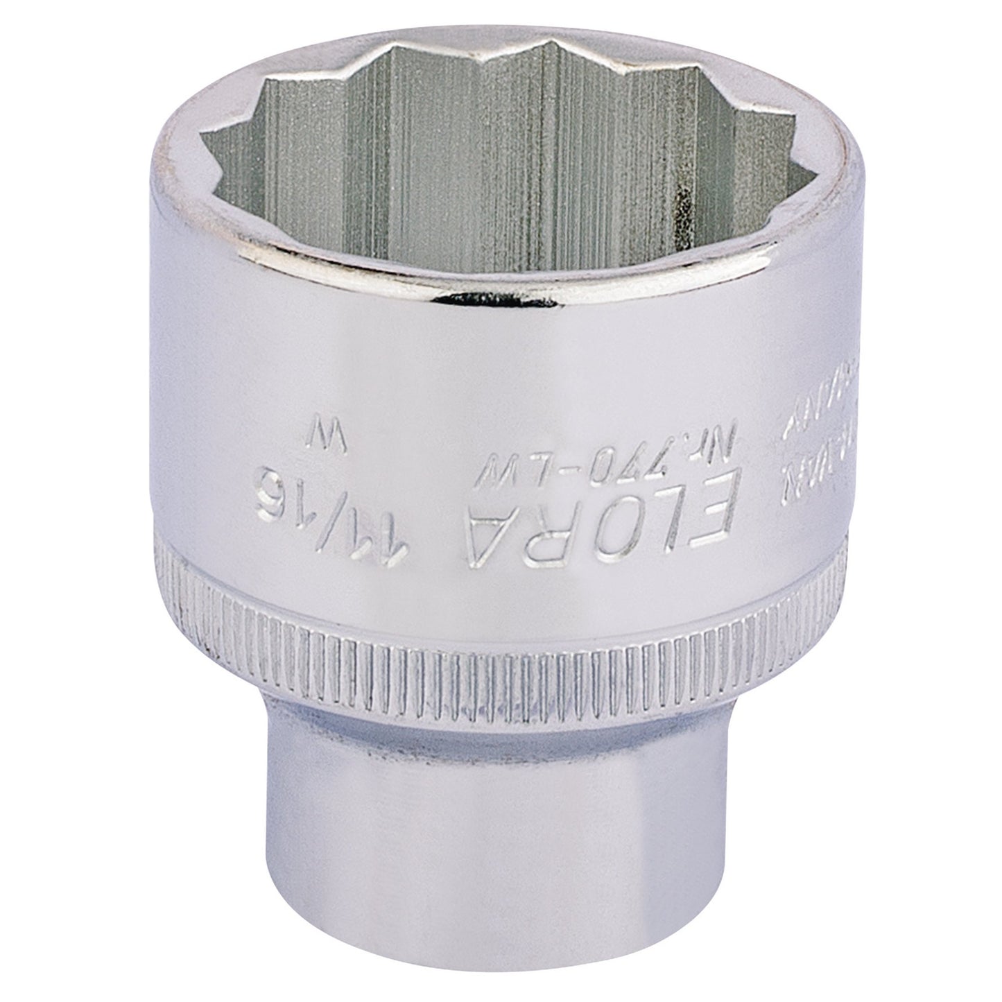 11/16"WW BI-HEX SOCKET 1/2"DR