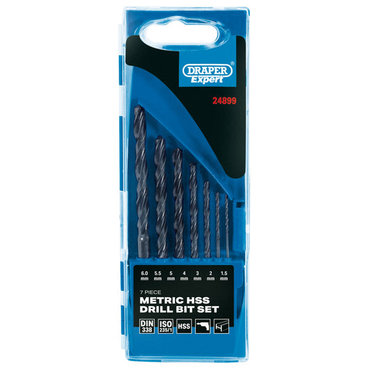 HSS DRILL SET 1.5-6.5 7PC