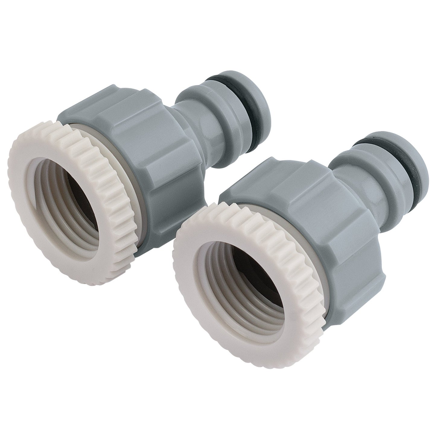 ADJ. BSP TAP CONNECTORS 2 PACK