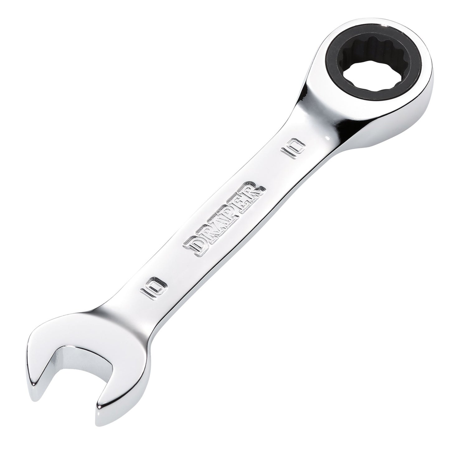 10MM STUBBY RATCHETING SPANNER